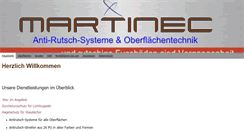 Desktop Screenshot of martinec.biz
